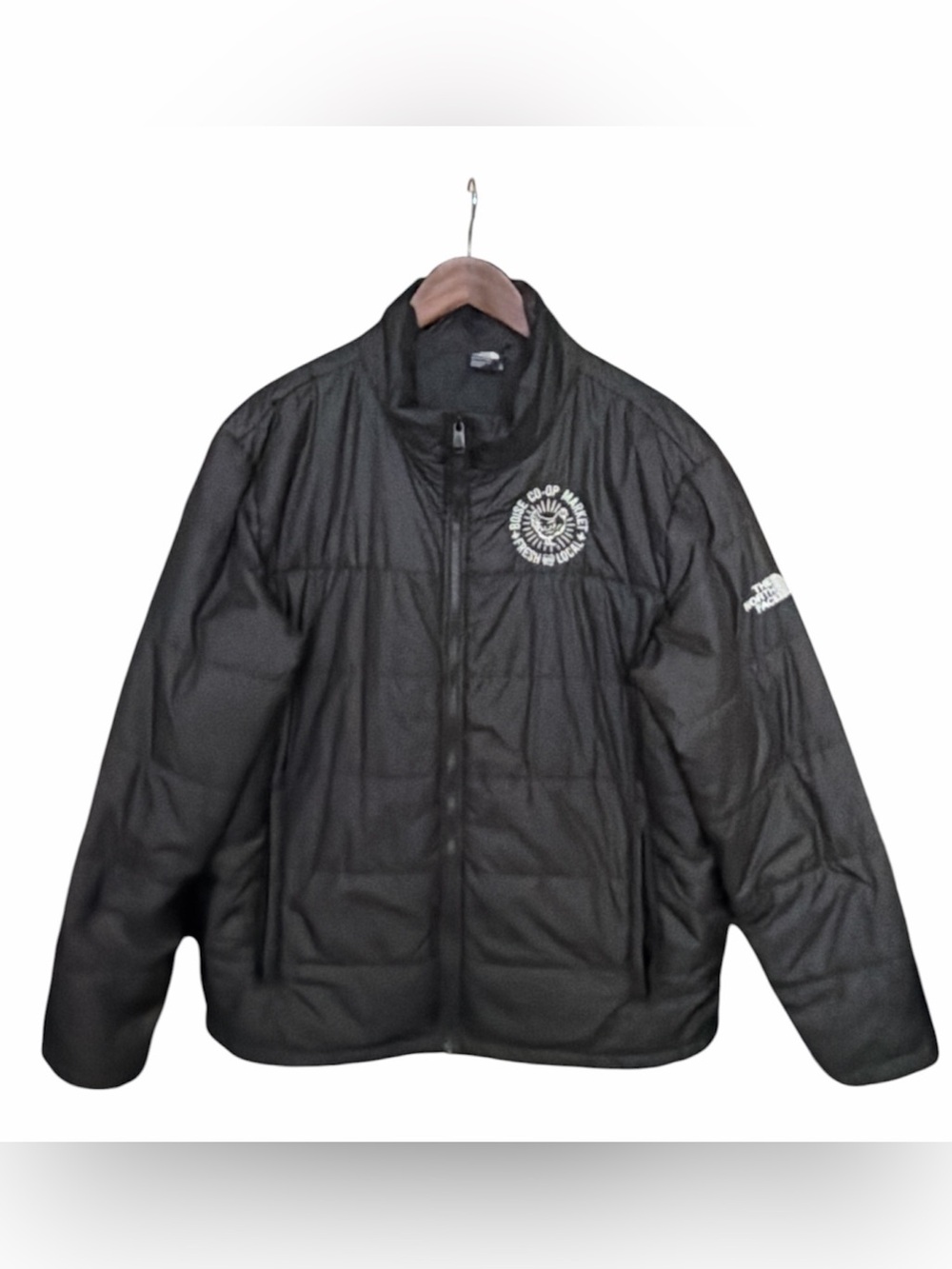 The North Face black puffer jacket size XL classic layer outdoors camping casual